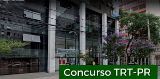Concurso TRT PR: edital publicado! Até R$ 14,2 mil. Veja! Concurso TRT PR