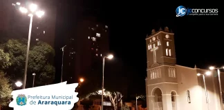 Concurso Araraquara SP: inscrição aberta; até R$ 6,4 mil!