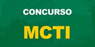 Concurso MCTI: AUTORIZADO! 814 vagas! Confira