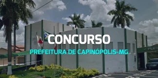 Concurso Capinópolis MG: SAIU edital! 522 vagas! Confira! Concurso Capinópolis MG