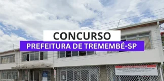 Concurso Tremembé SP 2025: Oportunidades para Nível Fundamental, Médio e Superior Concurso Tremembé SP