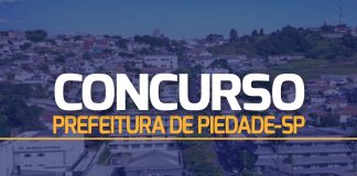 Concurso de Piedade SP: A Chave Para um Salário de Até R$ 10 mil! Concurso de Piedade SP